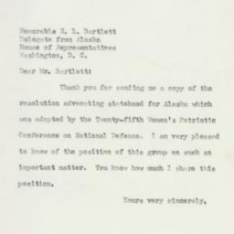 Letter: 1951 March 10