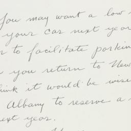 Letter: 1956 August 29