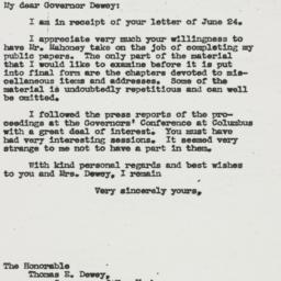 Letter: 1943 June 29