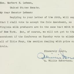 Letter: 1950 August 26