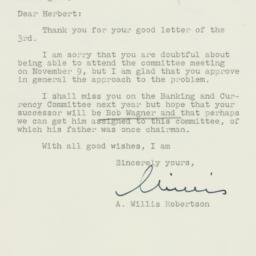 Letter: 1956 October 8