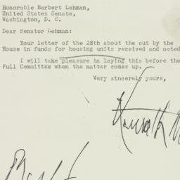 Letter: 1951 May 30