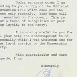 Letter: 1960 September 21