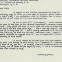 Letter: 1955 April 27
