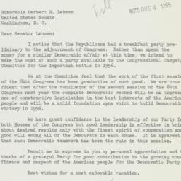 Letter: 1955 August 4