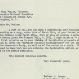 Letter: 1956 March 22