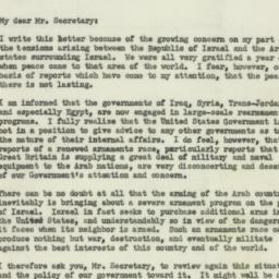 Letter: 1950 May 2