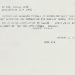 Letter: 1959 May 23