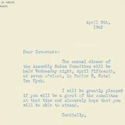 Letter: 1942 April 9