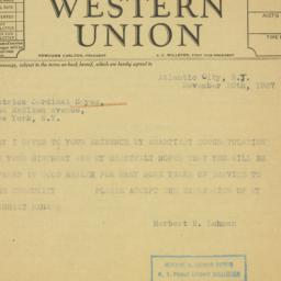 Letter: 1937 November 20