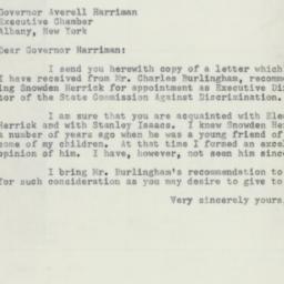 Letter: 1955 April 19