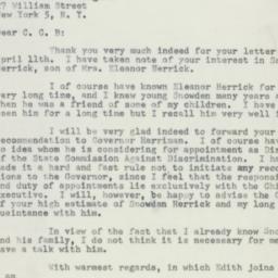 Letter: 1955 April 19