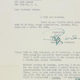 Letter: 1949 August 31