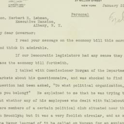 Letter: 1934 January 31