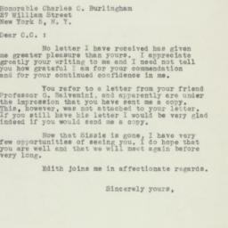 Letter: 1950 October 3