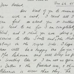 Letter: 1955 January 4