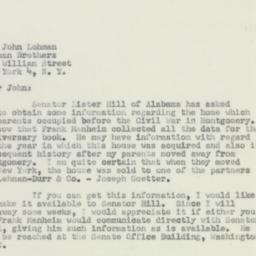 Letter: 1951 April 27
