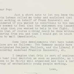 Letter: 1949 April 14