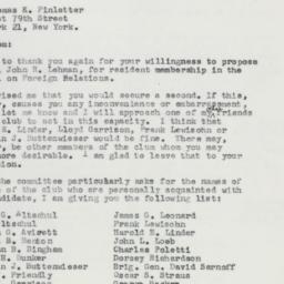Letter: 1959 January 23