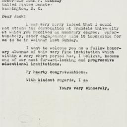 Letter: 1958 October 20