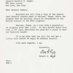 Letter: 1955 November 29