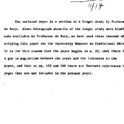 Announcements, 1967-11-14. ...