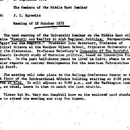 Announcements, 1978-09-27. ...