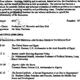 Background paper, The Middl...