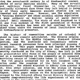 Minutes, 1989-03-14. Early ...