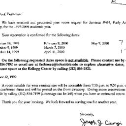 Correspondence, 2000-06-28....