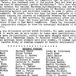 Minutes, 1970-10-13. Early ...