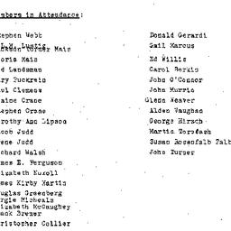 Minutes, 1980-05-13. Early ...