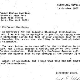 Correspondence, 1982-11-11....