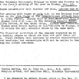 Announcements, 1976-12-13. ...