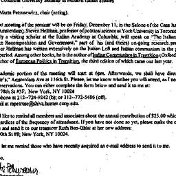 Announcements, 1998-11-22. ...
