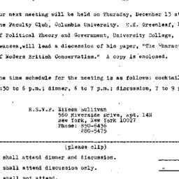 Announcements, 1973-12-06. ...