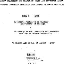 Announcements, 1977-12-06. ...