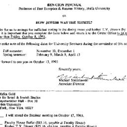 Announcements, 1993-09-10. ...