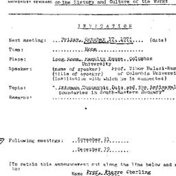 Announcements, 1975-10-17. ...
