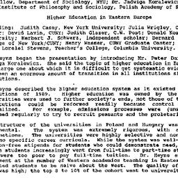 Minutes, 1993-02-10. Higher...