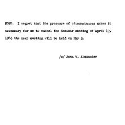 Correspondence, 1965-04-19....