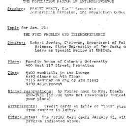 Announcements, 1974-11-13. ...