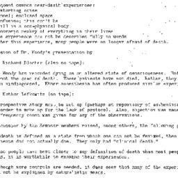 Minutes, 1976-11-10. Death,...