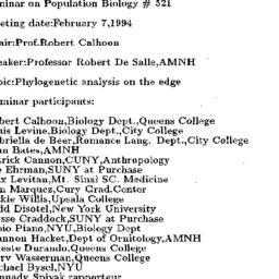 Minutes, 1994-02-07. Popula...
