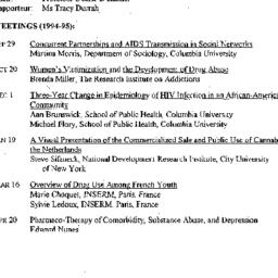Schedules, Drugs and Societ...