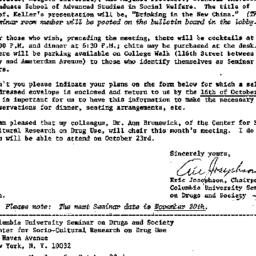 Announcements, 1980-10-03. ...