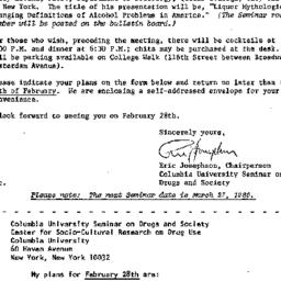 Announcements, 1980-02-05. ...