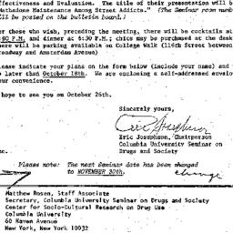 Announcements, 1977-10-02. ...