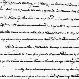 Document, 1784 January 10