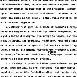 Minutes, 1961-05-01. Proble...